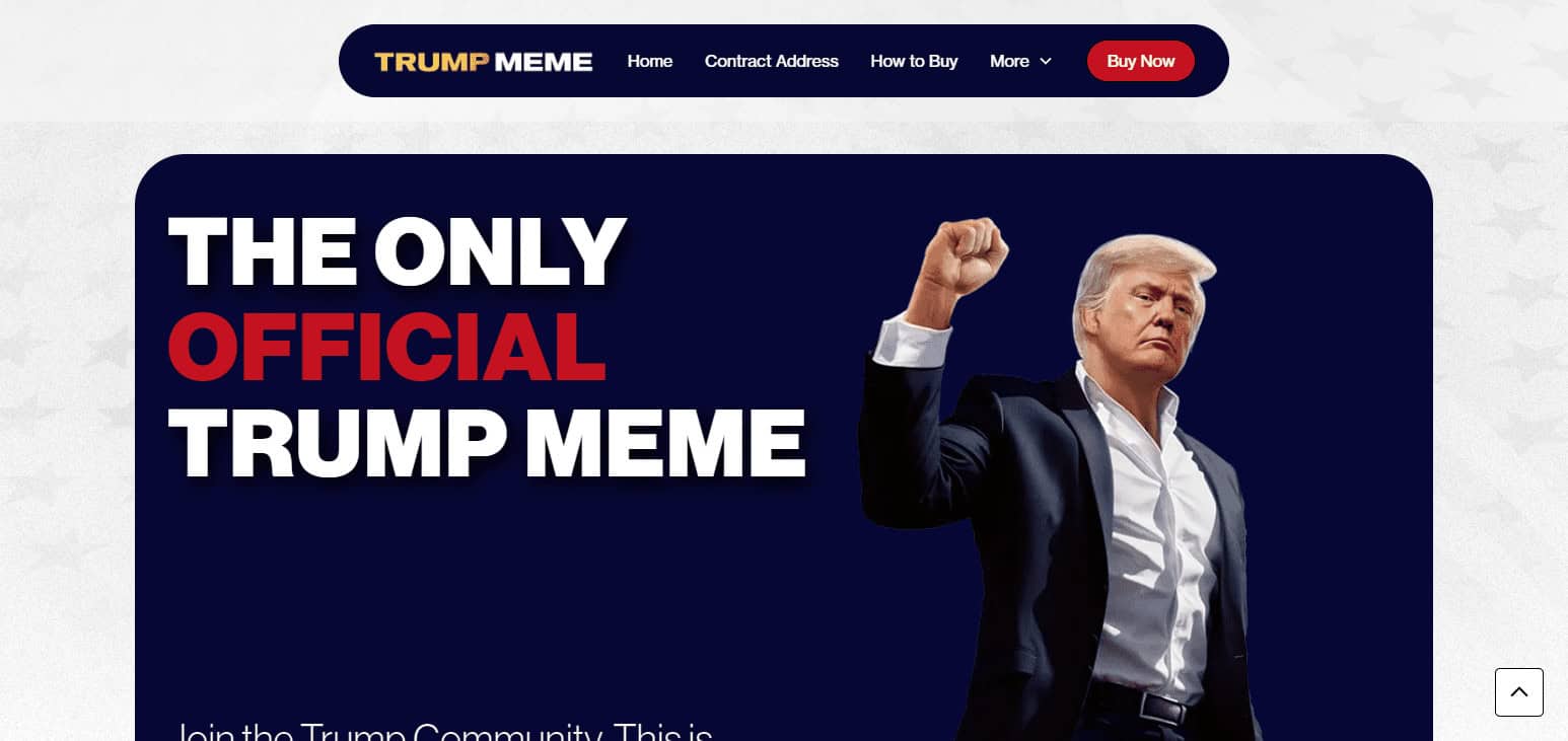 Official Trump (TRUMP) Top Trump Meme Coins To Buy In 2025