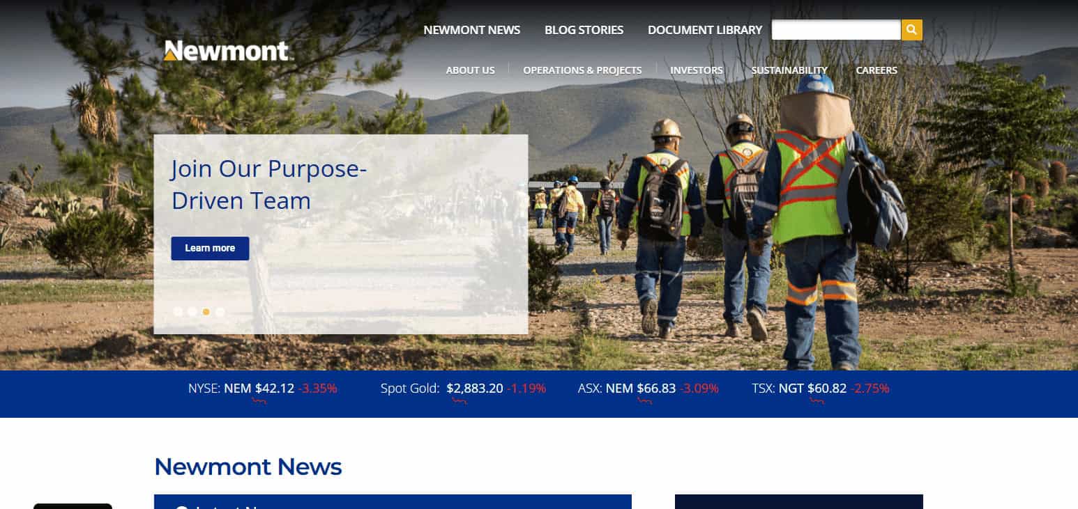 Newmont Corporation (NEM) Best Gold Stocks To Buy In 2025