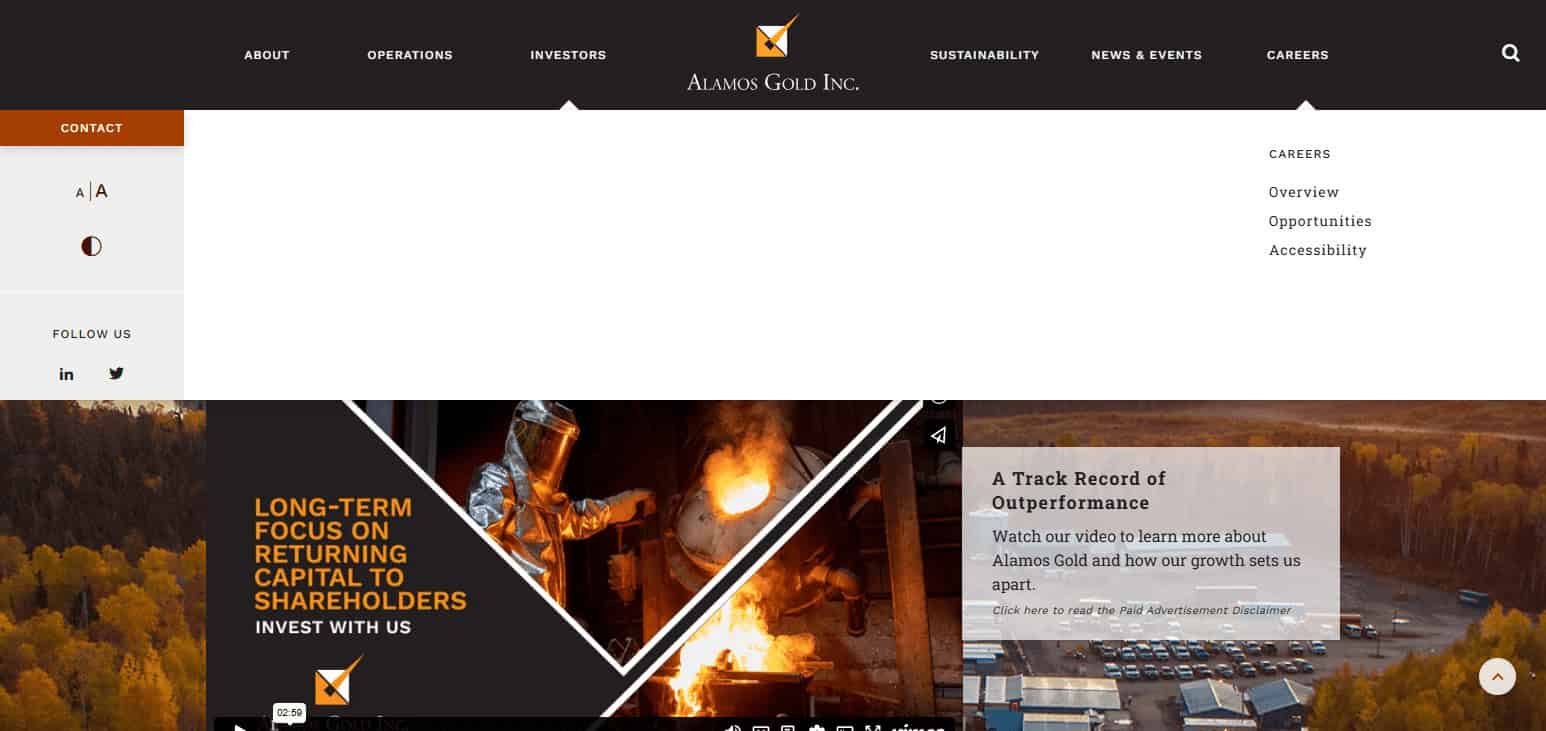 Alamos Gold Inc. (AGI) Best Gold Stocks To Buy In 2025