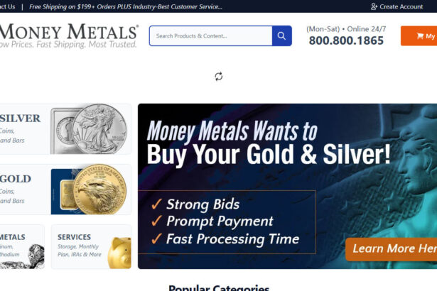 9 Best Money Metals Exchanges – Top Platforms For Buying Precious Metals