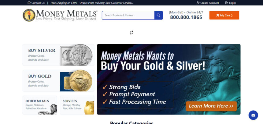 9 Best Money Metals Exchanges – Top Platforms For Buying Precious Metals