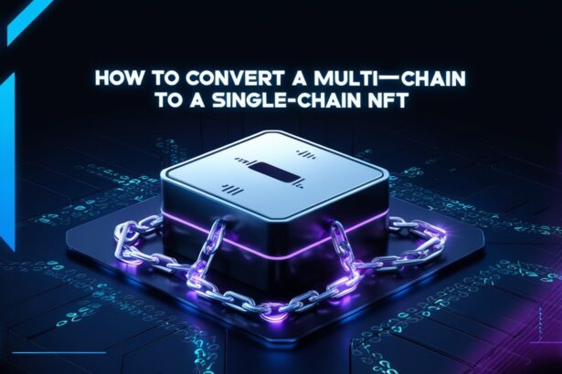 How to Convert a Multi-Chain NFT to a Single-Chain NFT