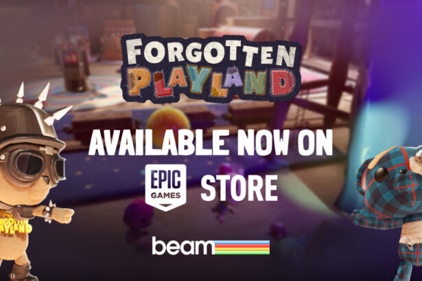Forgotten Playland: Beam’s Flagship Title Launches on Epic Games Store: The Ultimate Multiplayer Party Game