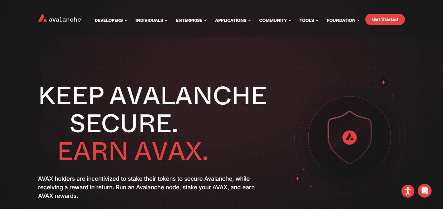Validator Staking Avalanche (AVAX)