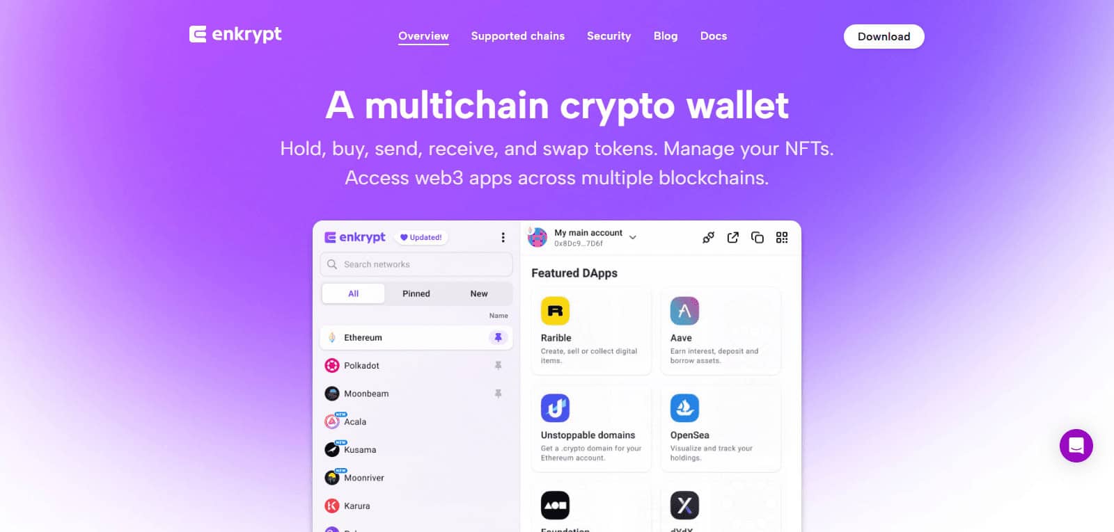 Enkrypt Best Polkadot Wallets For Staking