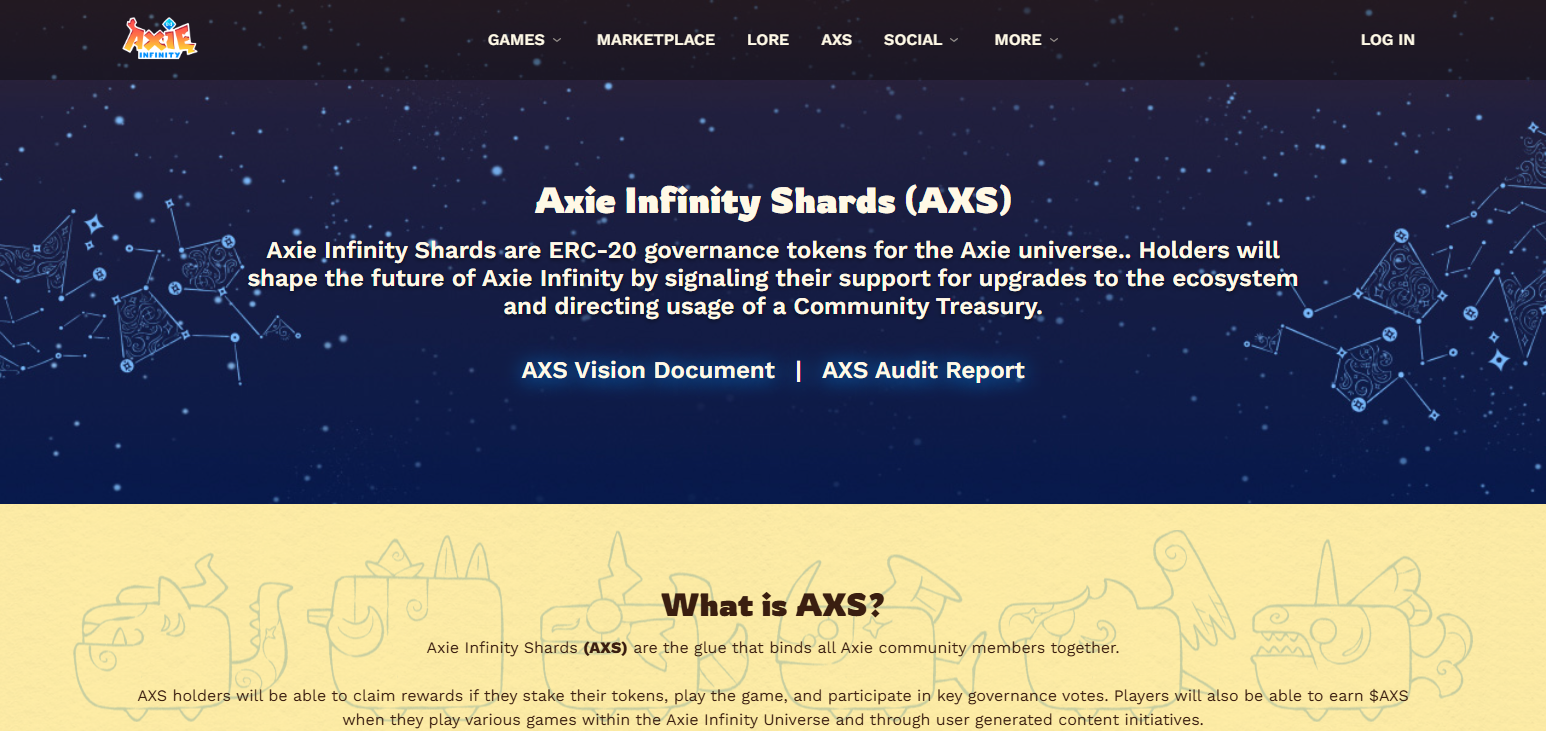 Axie Infinity (AXS)