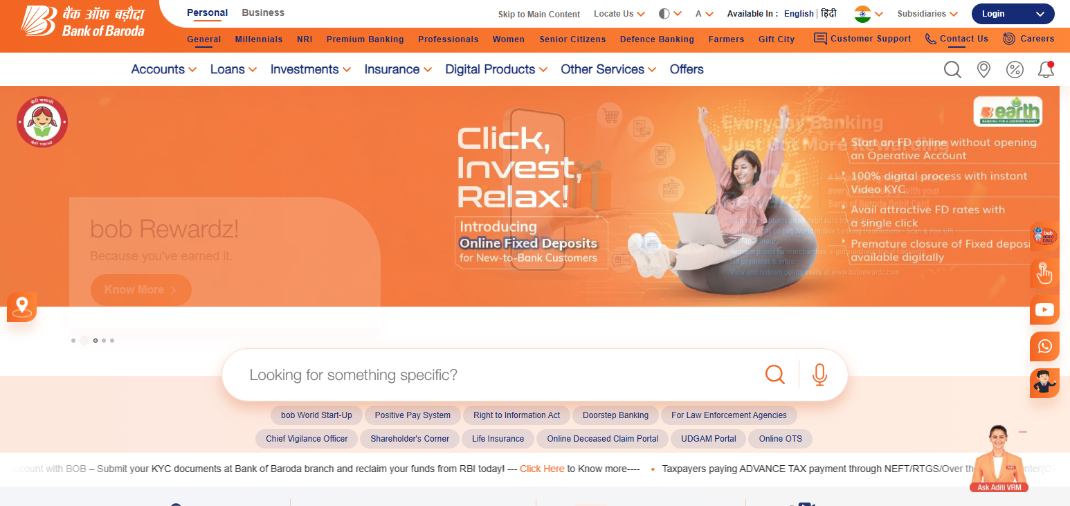 Bank Of Baroda