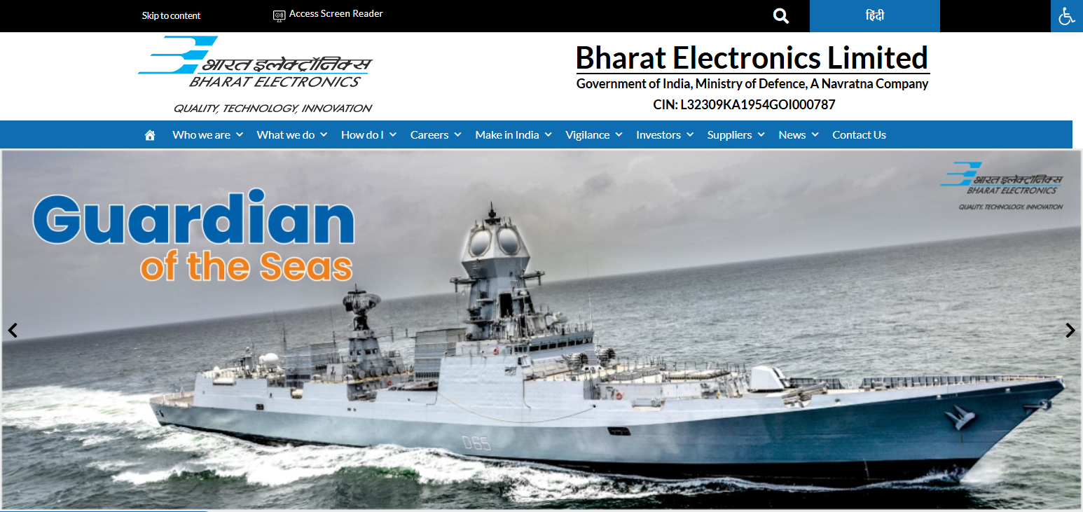 Bharat Electronics Ltd