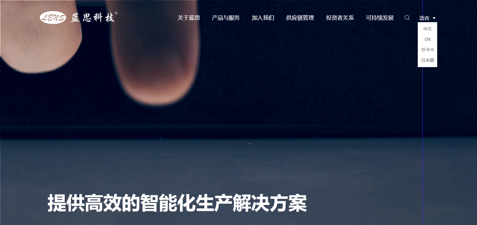 Lens Technology Co. Ltd