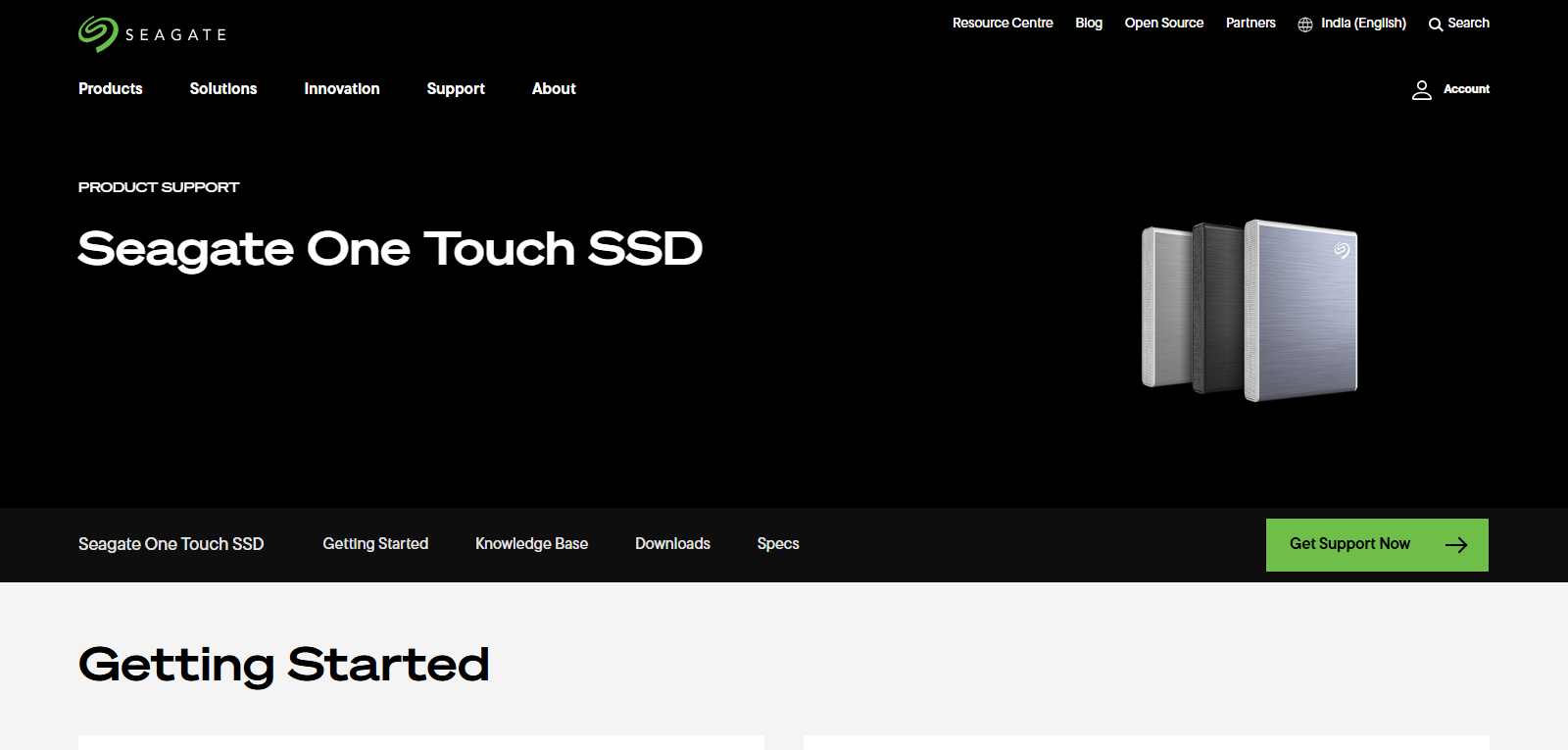 Seagate One Touch SSD