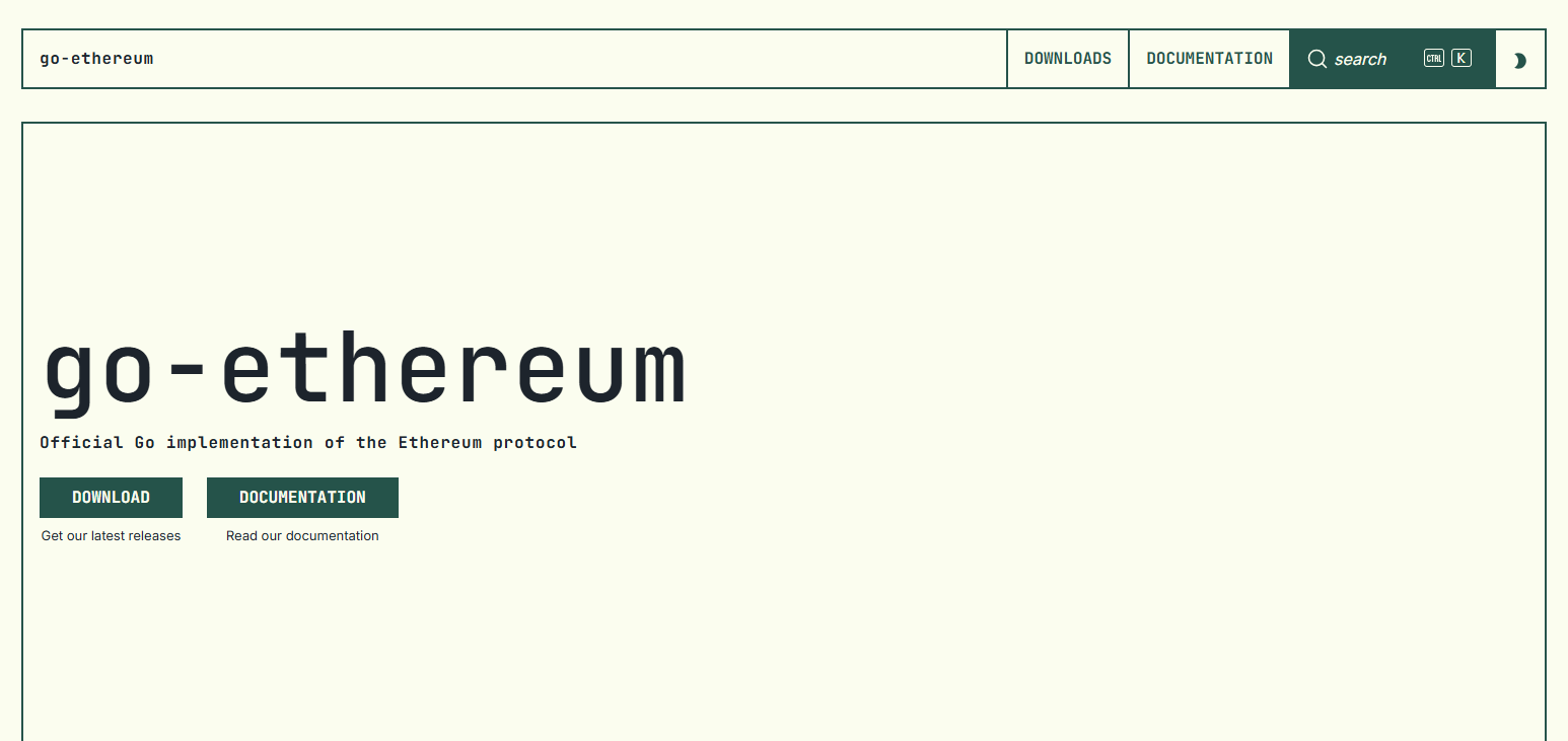 Go Ethereum