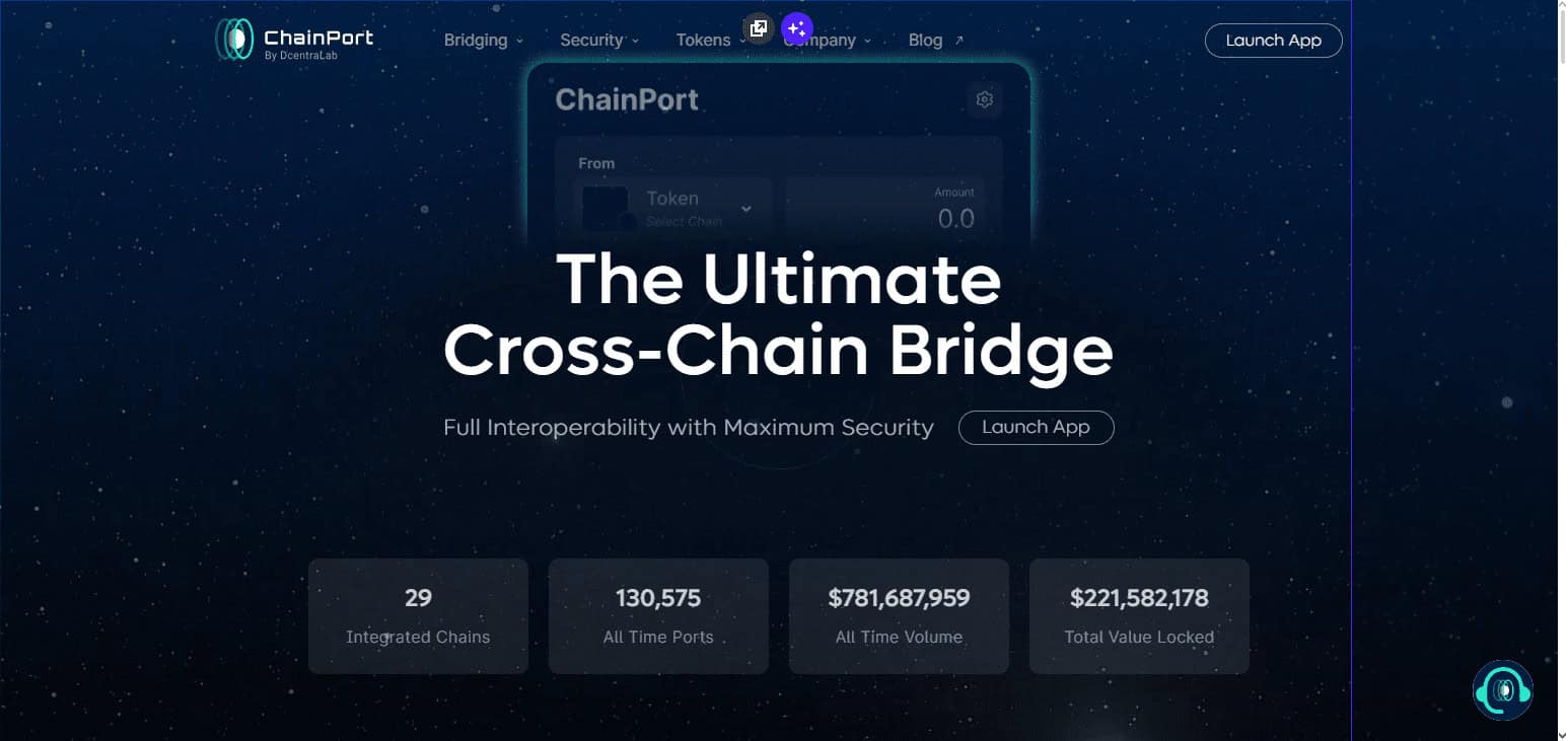 ChainPort Best DApp For Bridging ETH and BSC