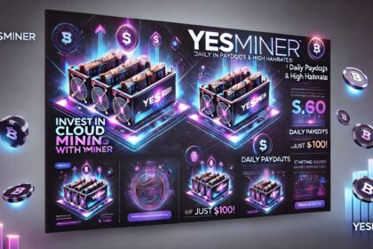 Join YESminer, the world's leading cloud mining platform