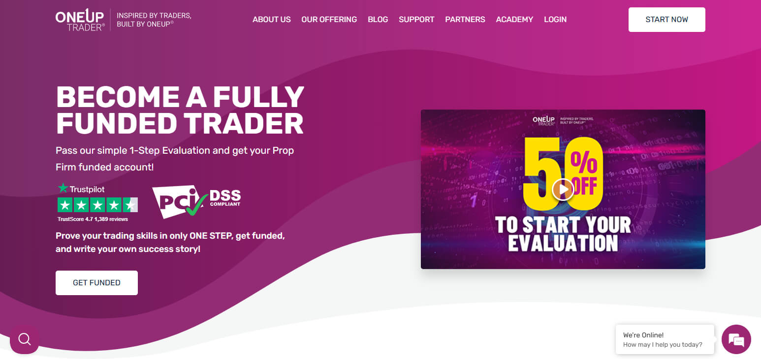 OneUp Trader Funding