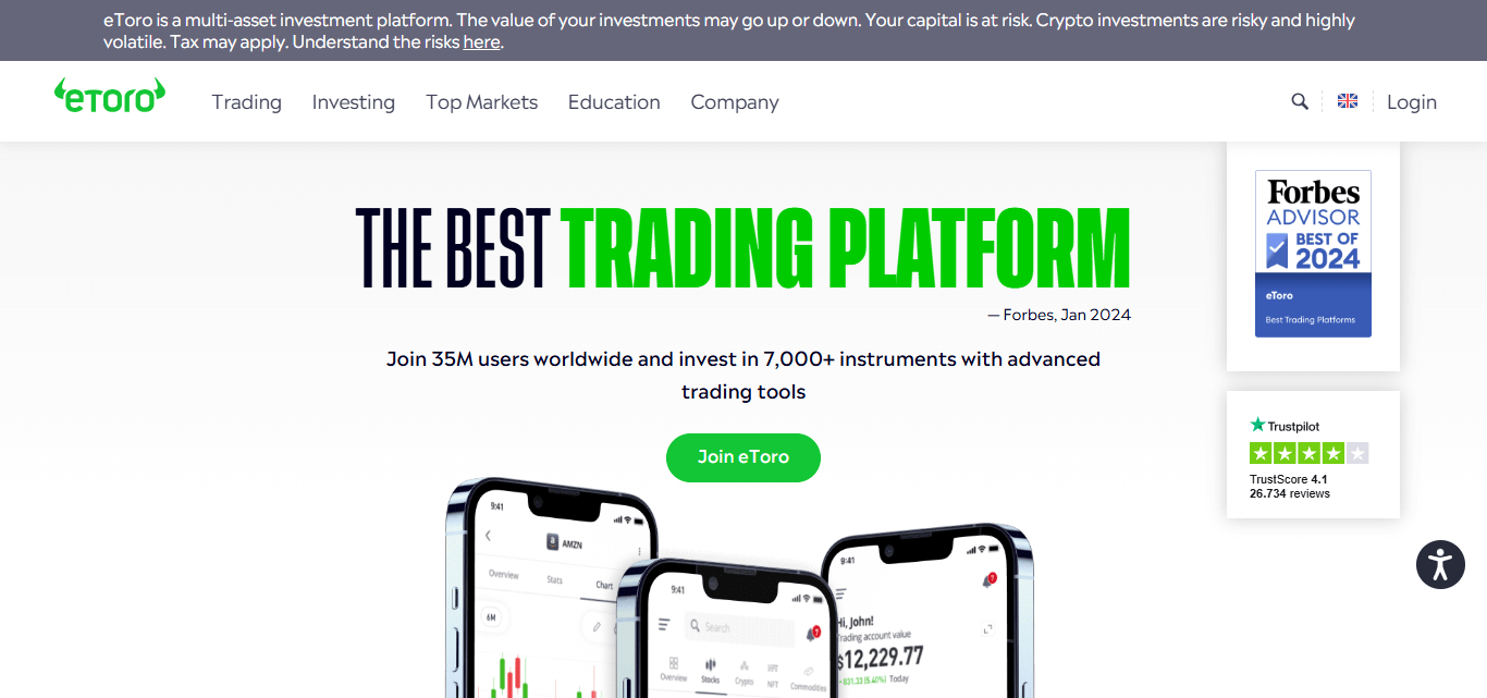 eToro