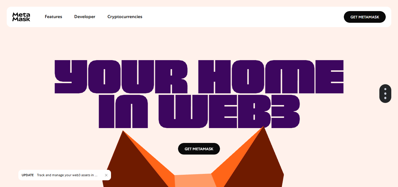 Step 1: Open MetaMask