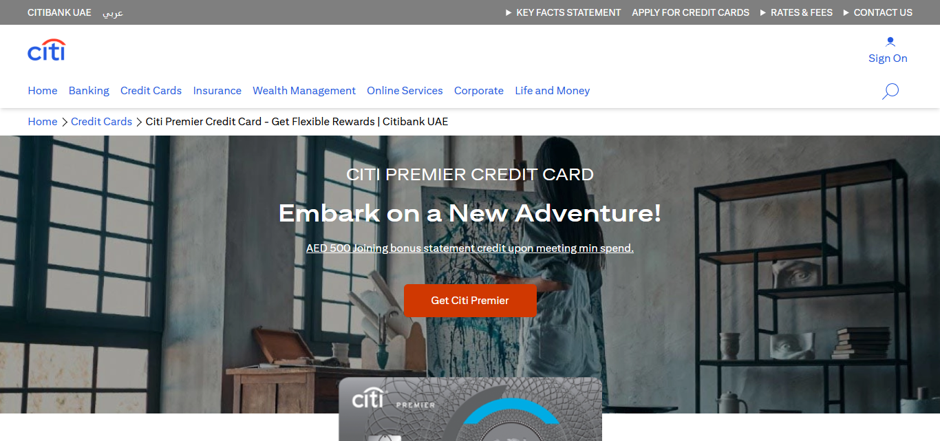 Citi premier card