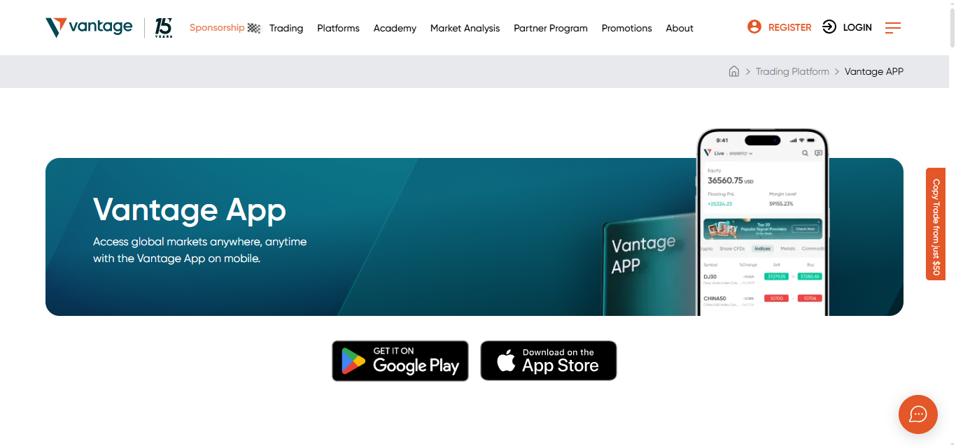 Vantage App