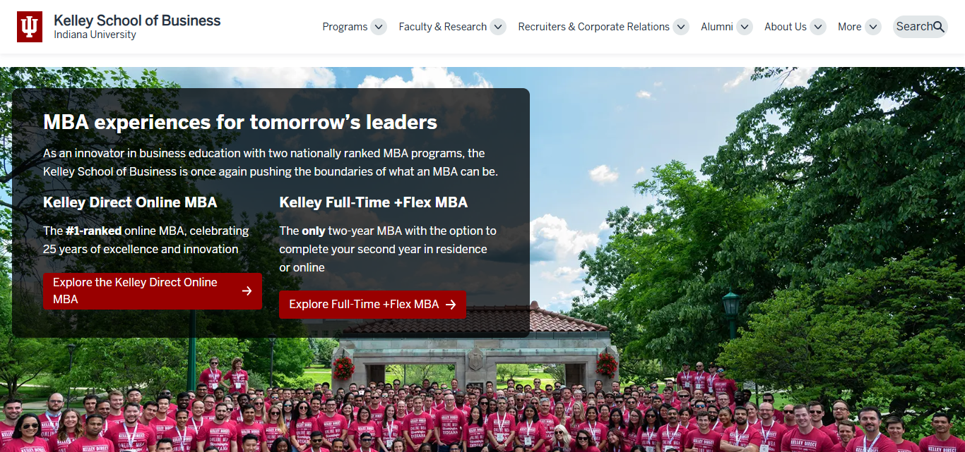 Indiana University Bloomington (Kelley School of Business)