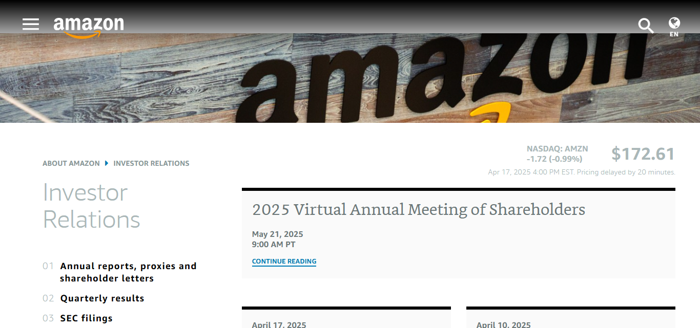 Amazon.com Inc. (AMZN)