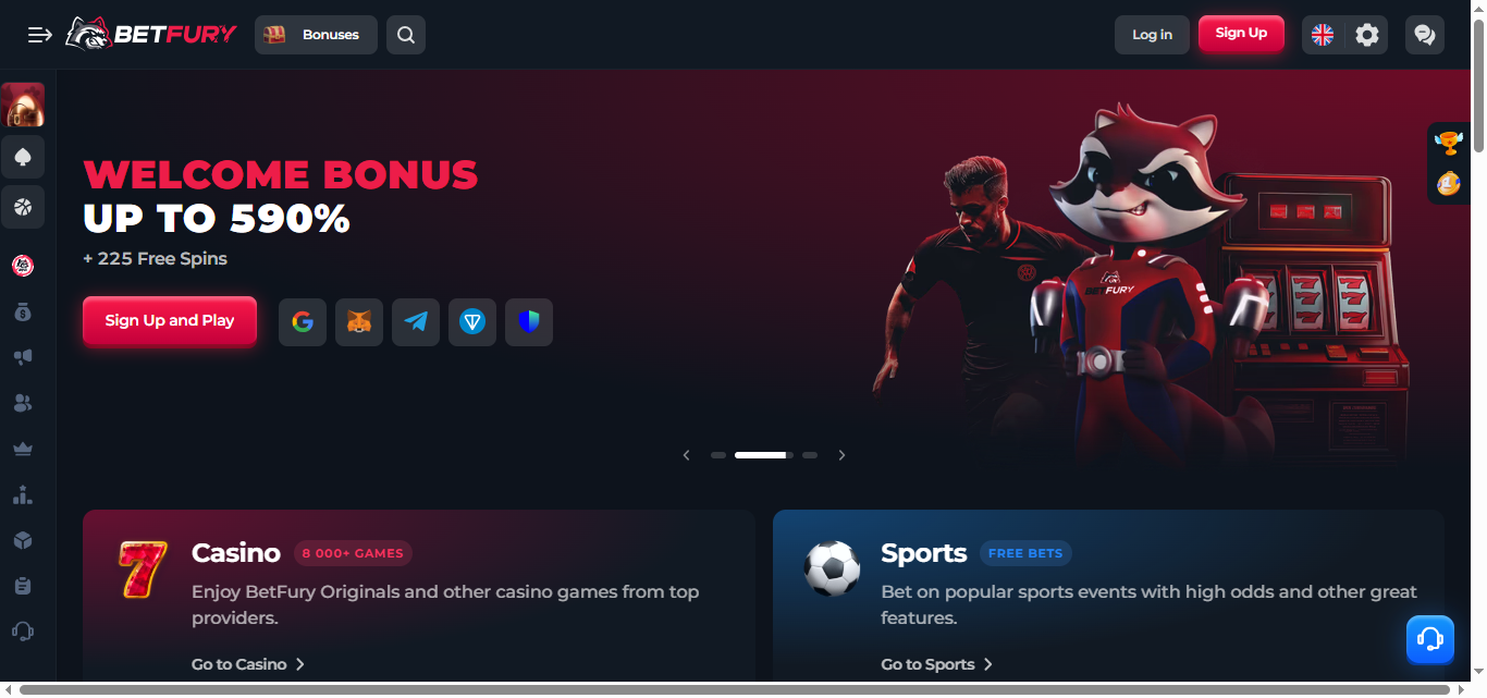 Betfury Casino