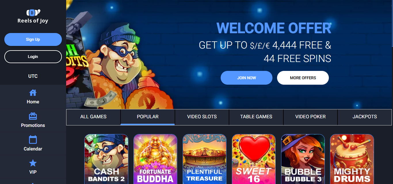 ReelsOfJoy.io Casino