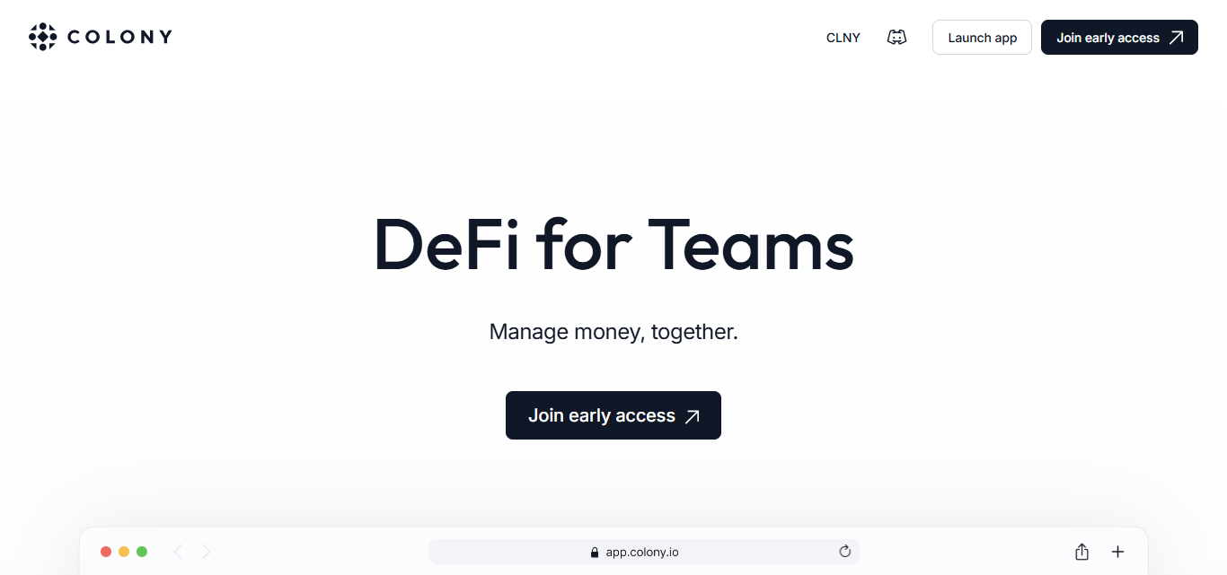 Colony DAO