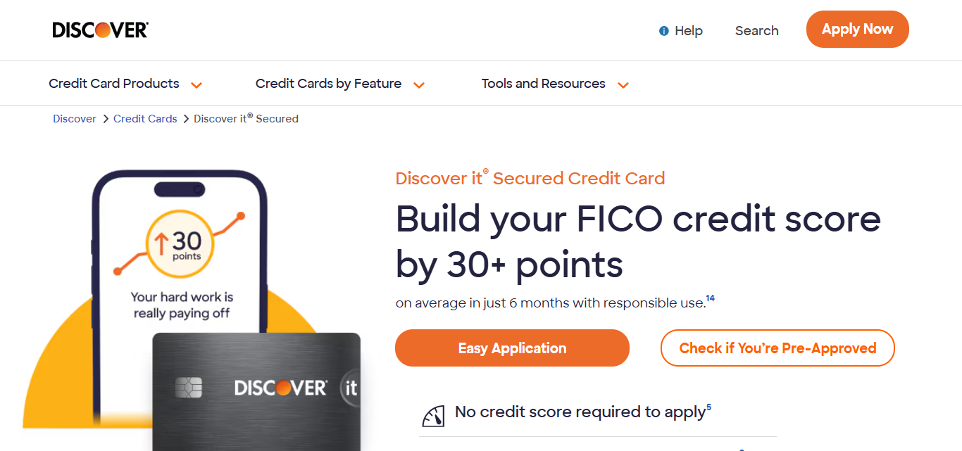 Discover it® Secured Credit Card