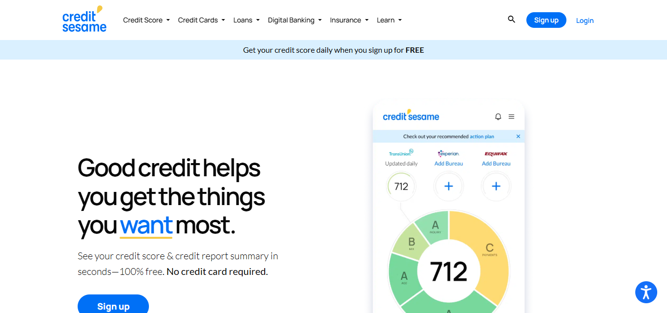 Credit Sesame Cash