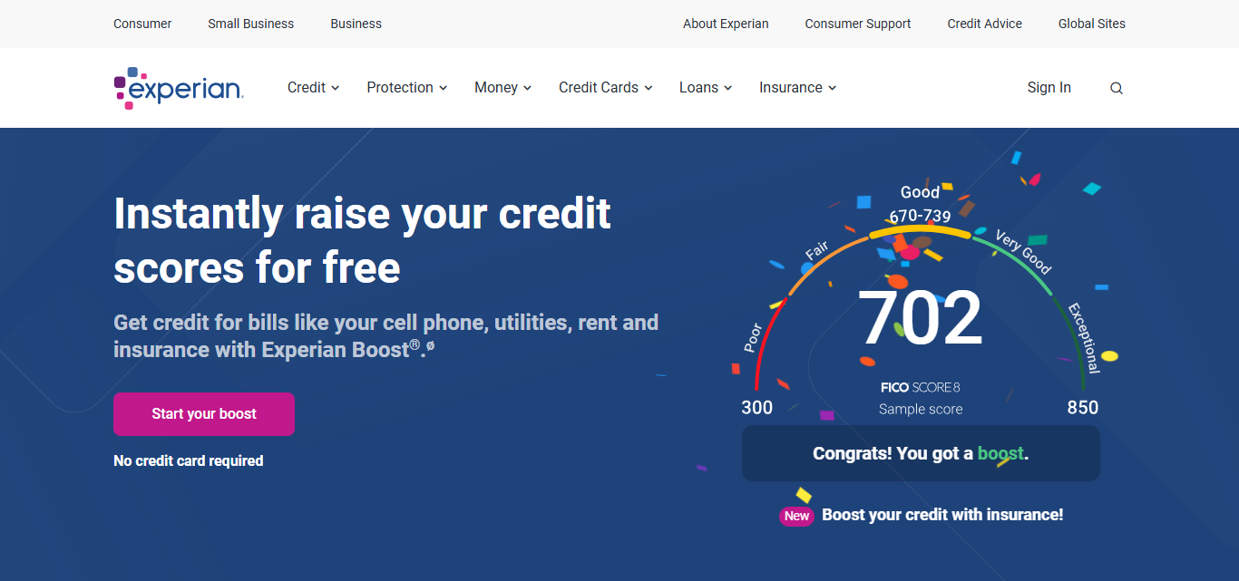 Experian Boost