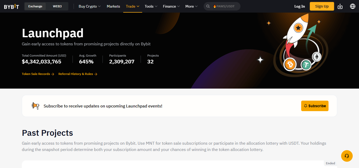 Bybit Launchpad