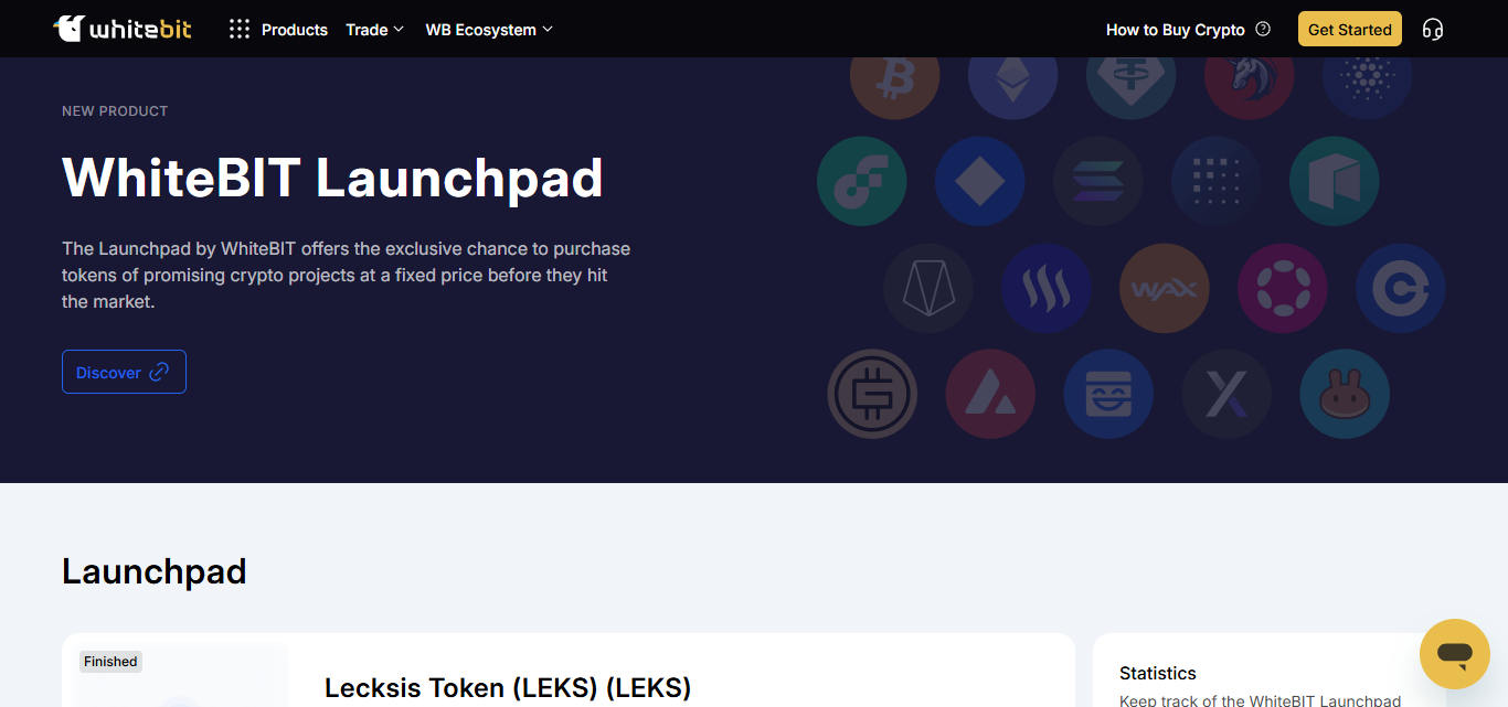 WhiteBIT Launchpad