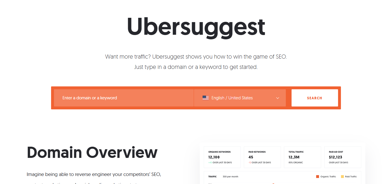 Ubersuggest