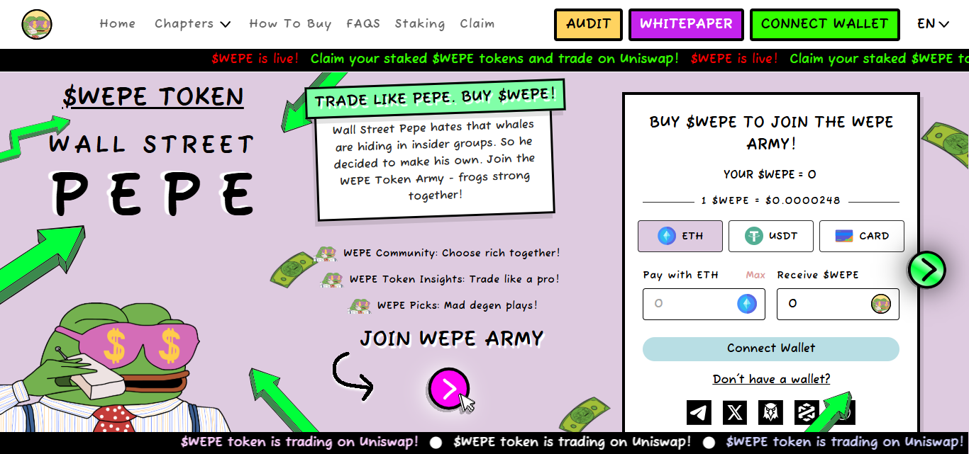 Wall Street Pepe