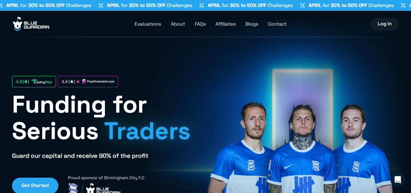 About Blue Guardian Prop Firm