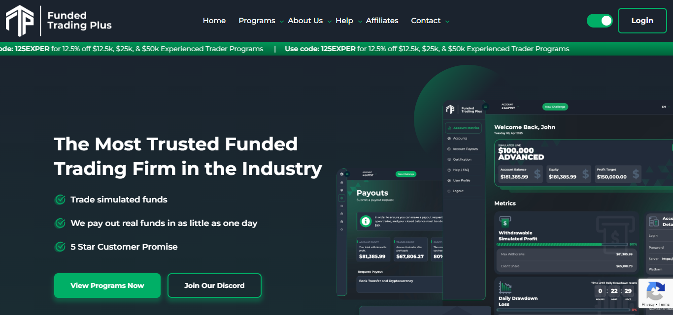 Funded Trading Plus