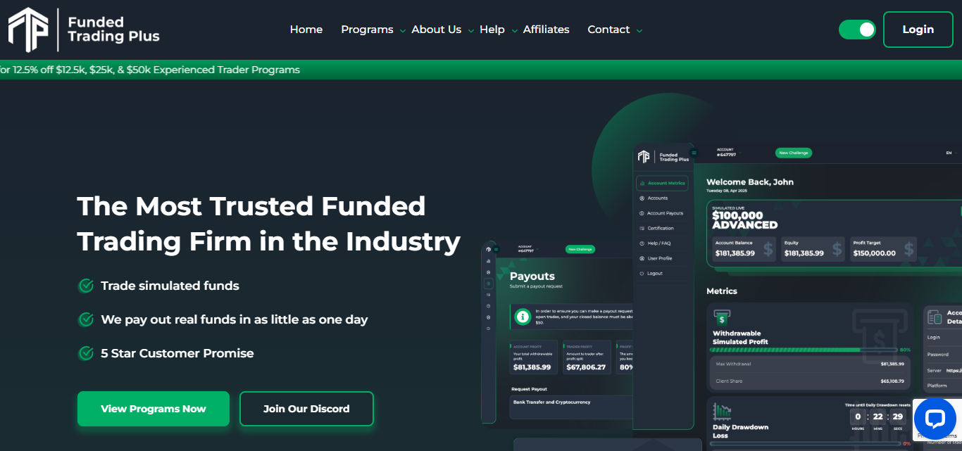 Funded Trading Plus