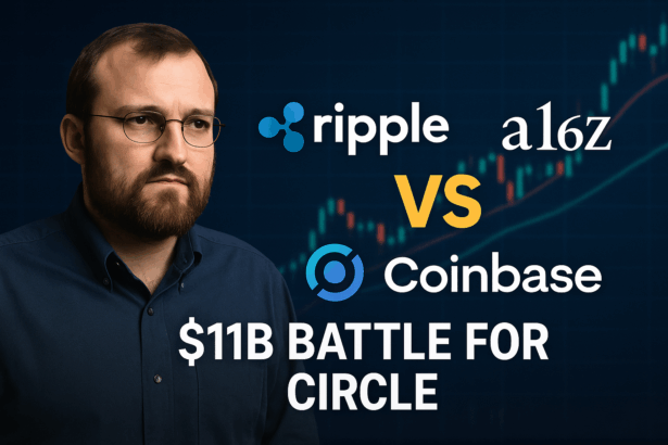 Charles Hoskinson Blasts Coinbase-A16Z ‘Mafia’ — Backs Ripple’s $11B Bid to Take Over Circle