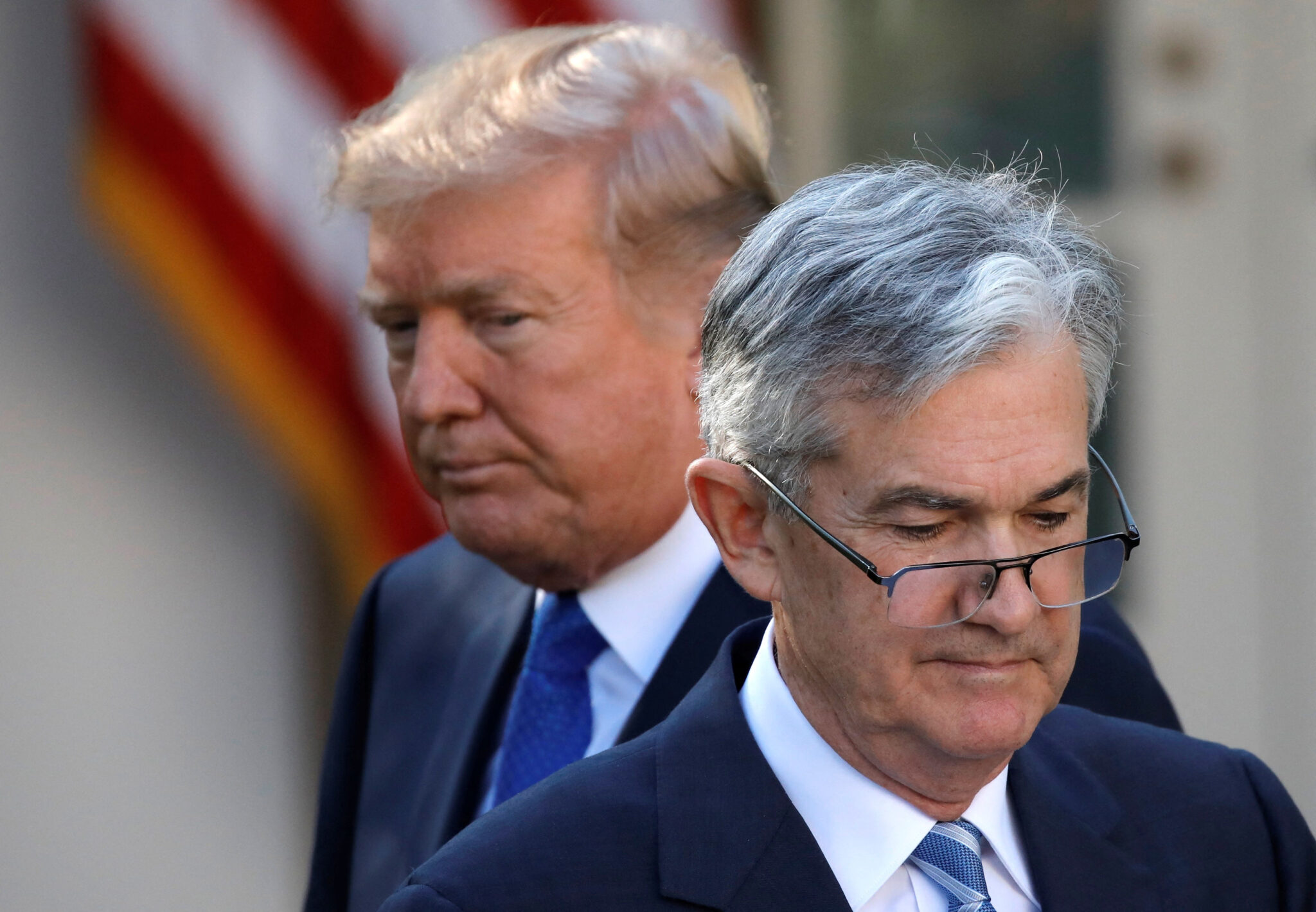 Fed Chair Powell , Donald Trump