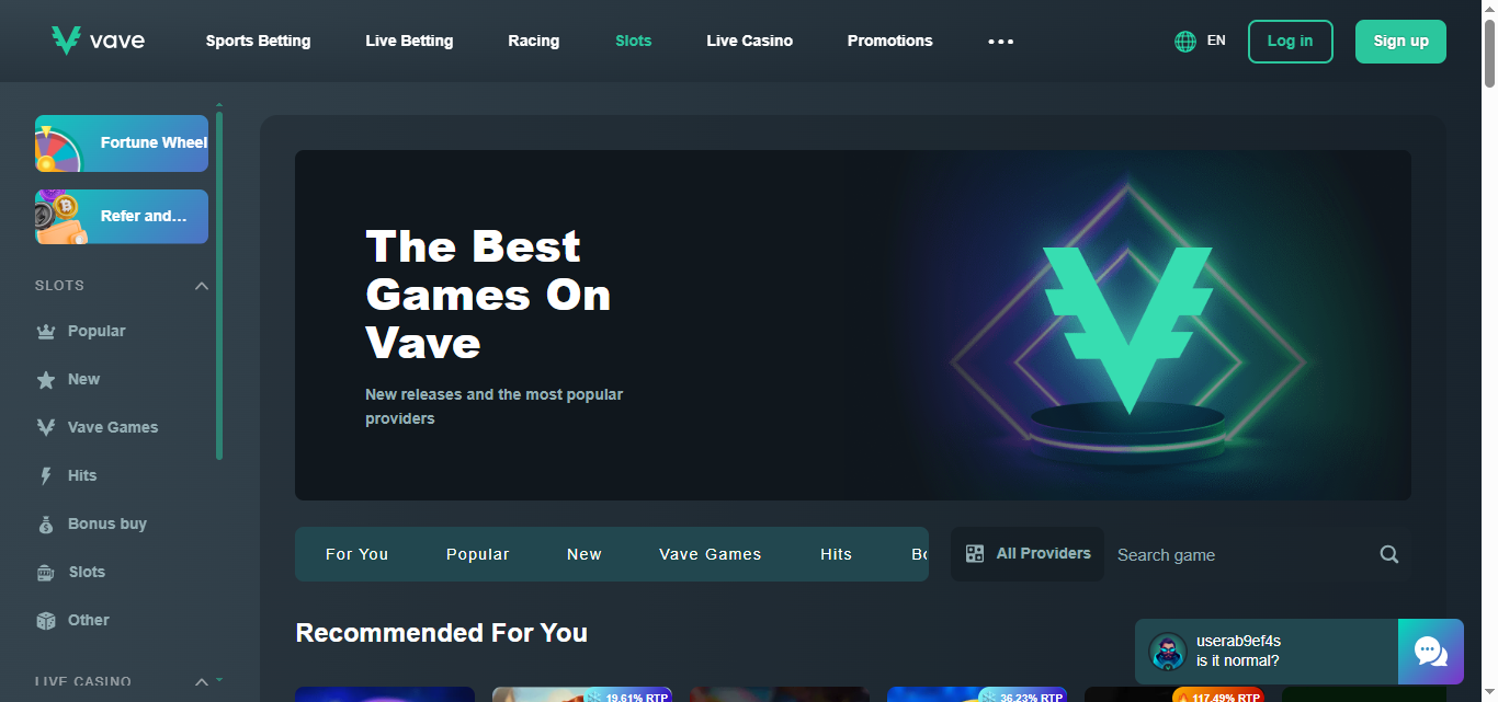 Vave Casino