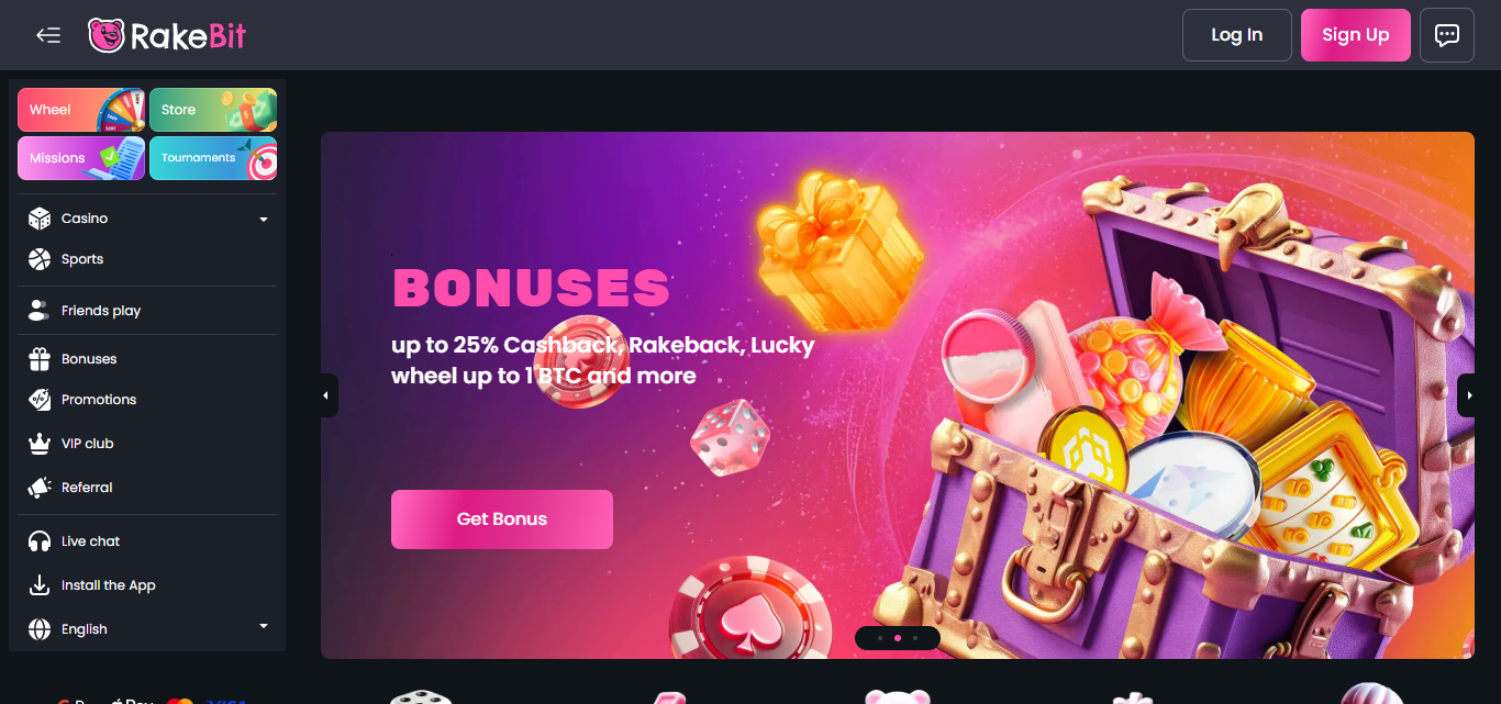 RakeBit Casino