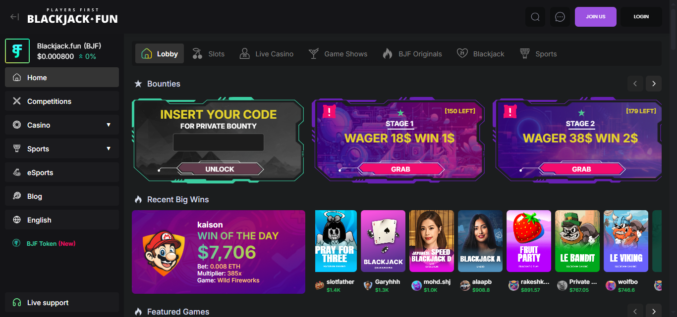 Blackjack.Fun