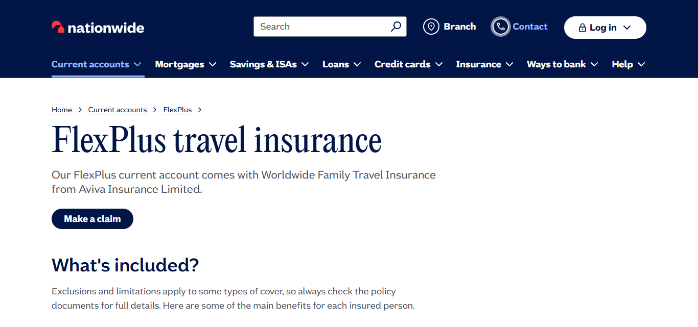 Nationwide Travel Insurance
