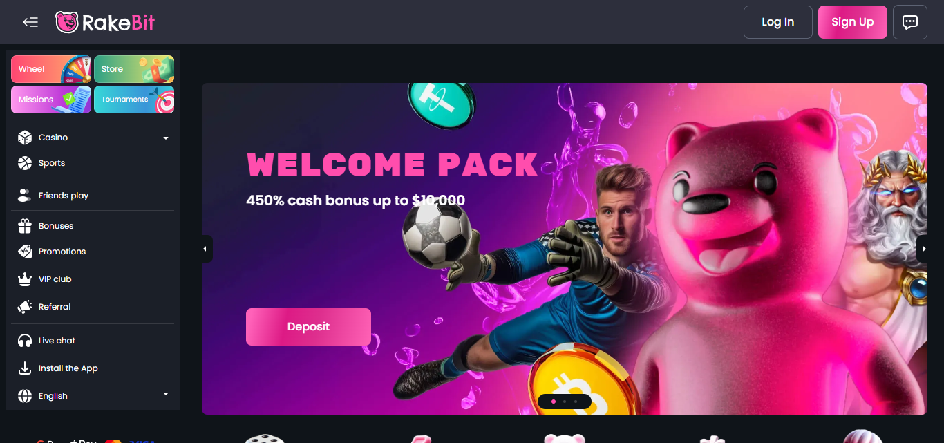 RakeBit Casino