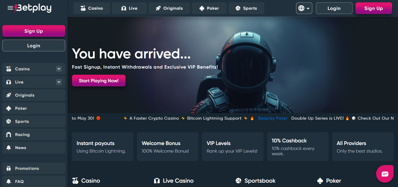 Betplay.io Casino