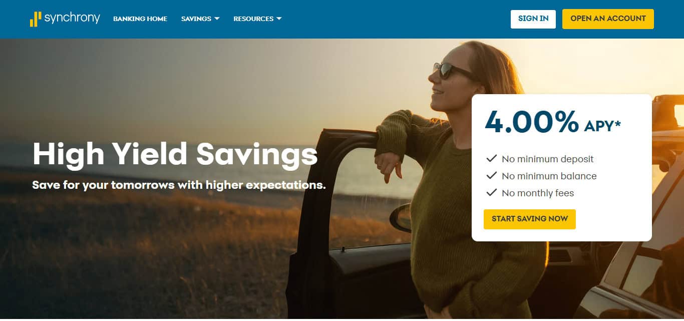 Synchrony High Yield Savings