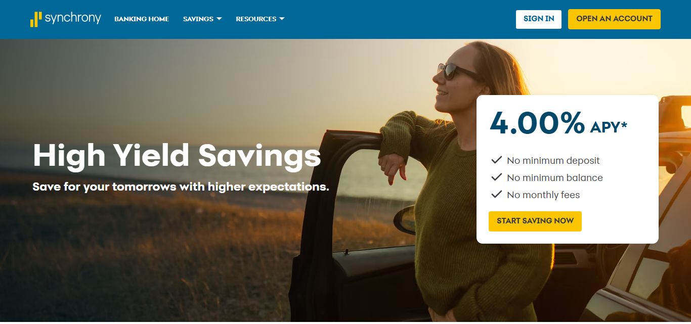 Synchrony High Yield Savings