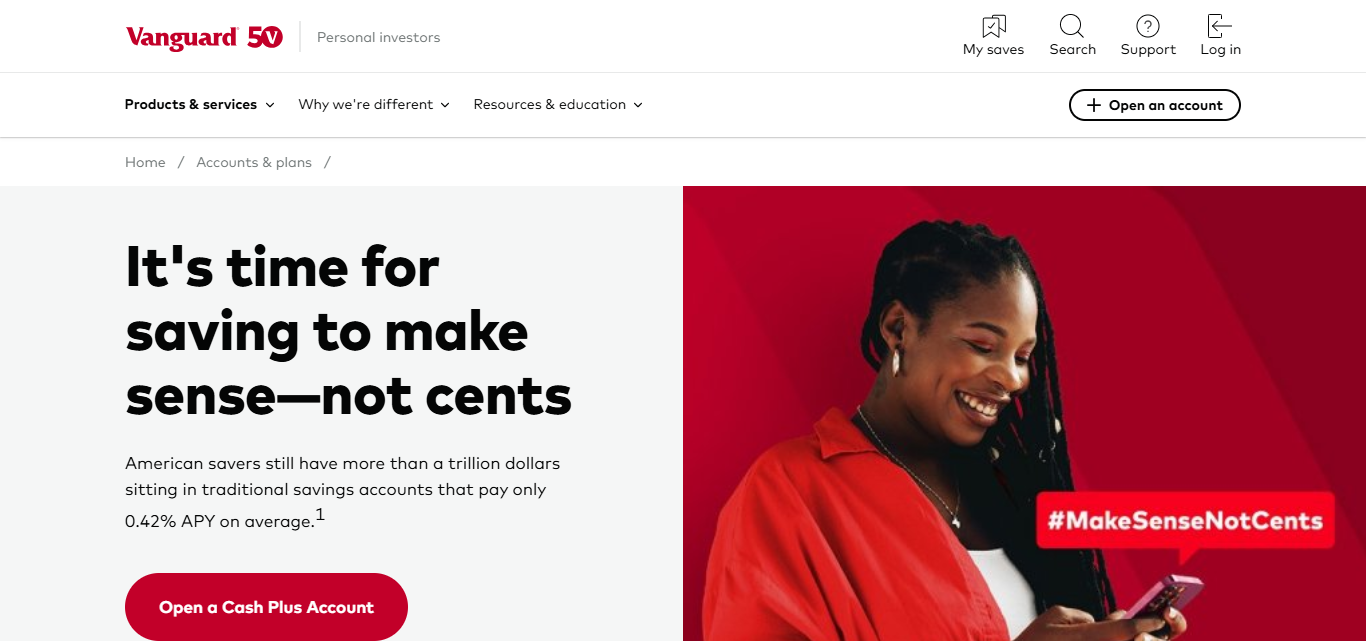 Vanguard Cash Plus Account