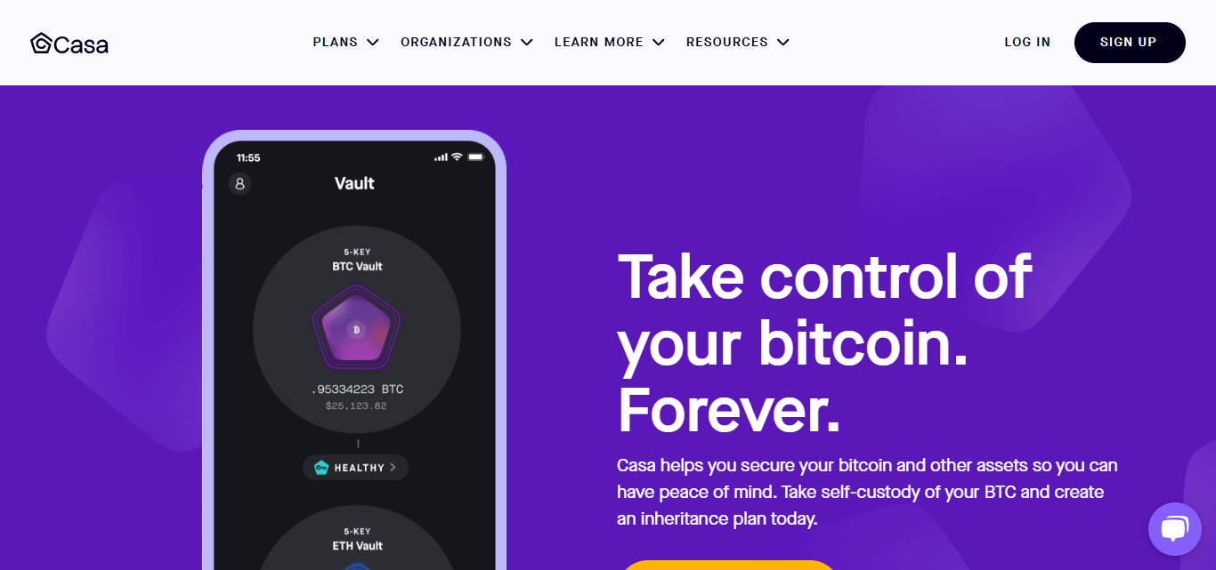 Casa wallet