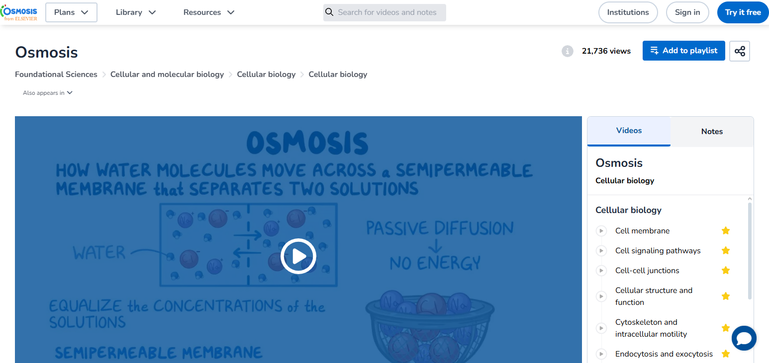 Osmosis